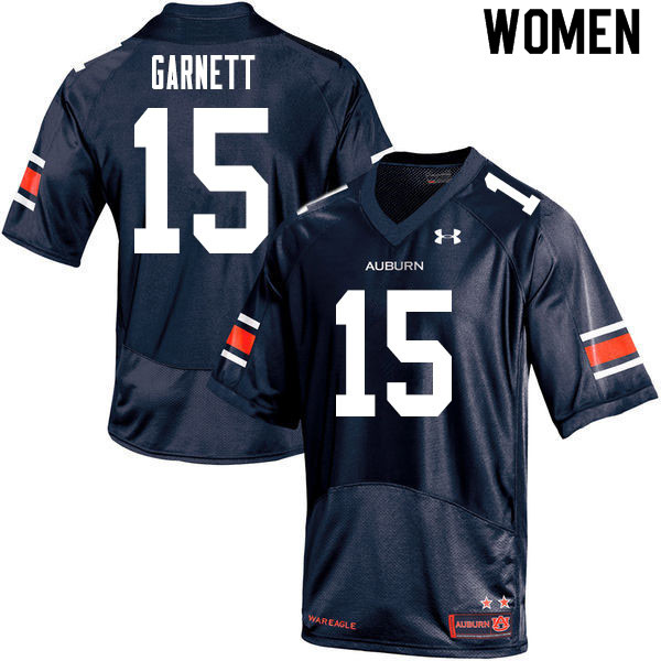 Auburn Tigers Women's Chayil Garnett #15 Navy Under Armour Stitched College 2020 NCAA Authentic Football Jersey ZQZ6474QH
